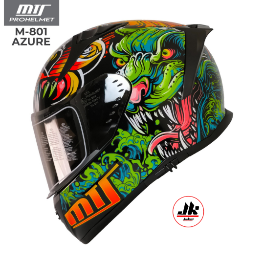 MTS-M801 AZURE FUL FACE KASK