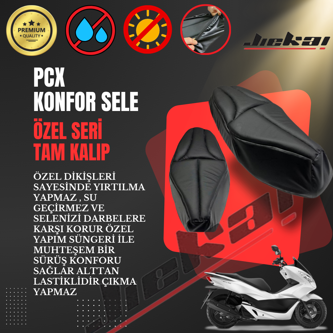 J1 PCX VE BENZERİ UYUMLU OLRJINAL KALIP KONFOR SELE