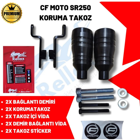  CF MOTO 250 SR 2020 - 2024 UYUMLU KORUMA TAKOZU